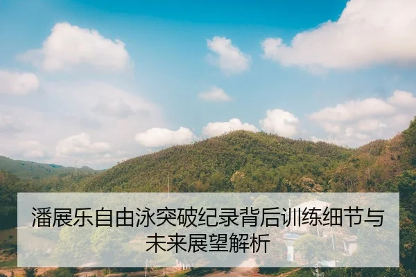 潘展乐自由泳突破纪录背后训练细节与未来展望解析